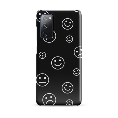 Black and White Faces - Snap Case