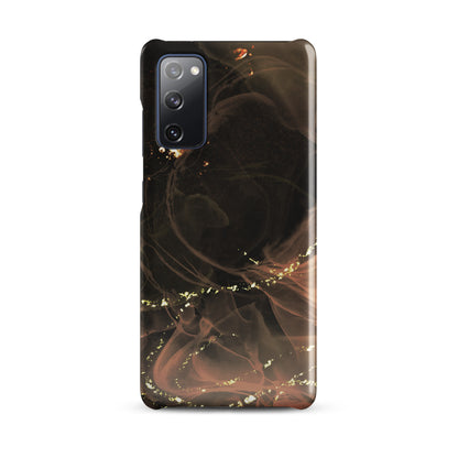 Gold Smoke Screen - Snap Case