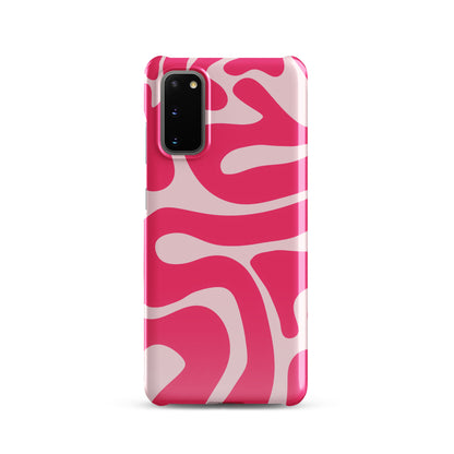 Pink Swirls - Snap Case