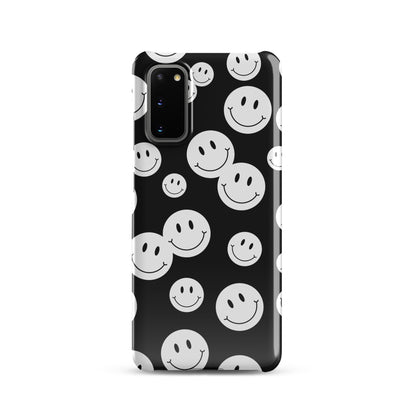 Black and White Smile - Snap Case