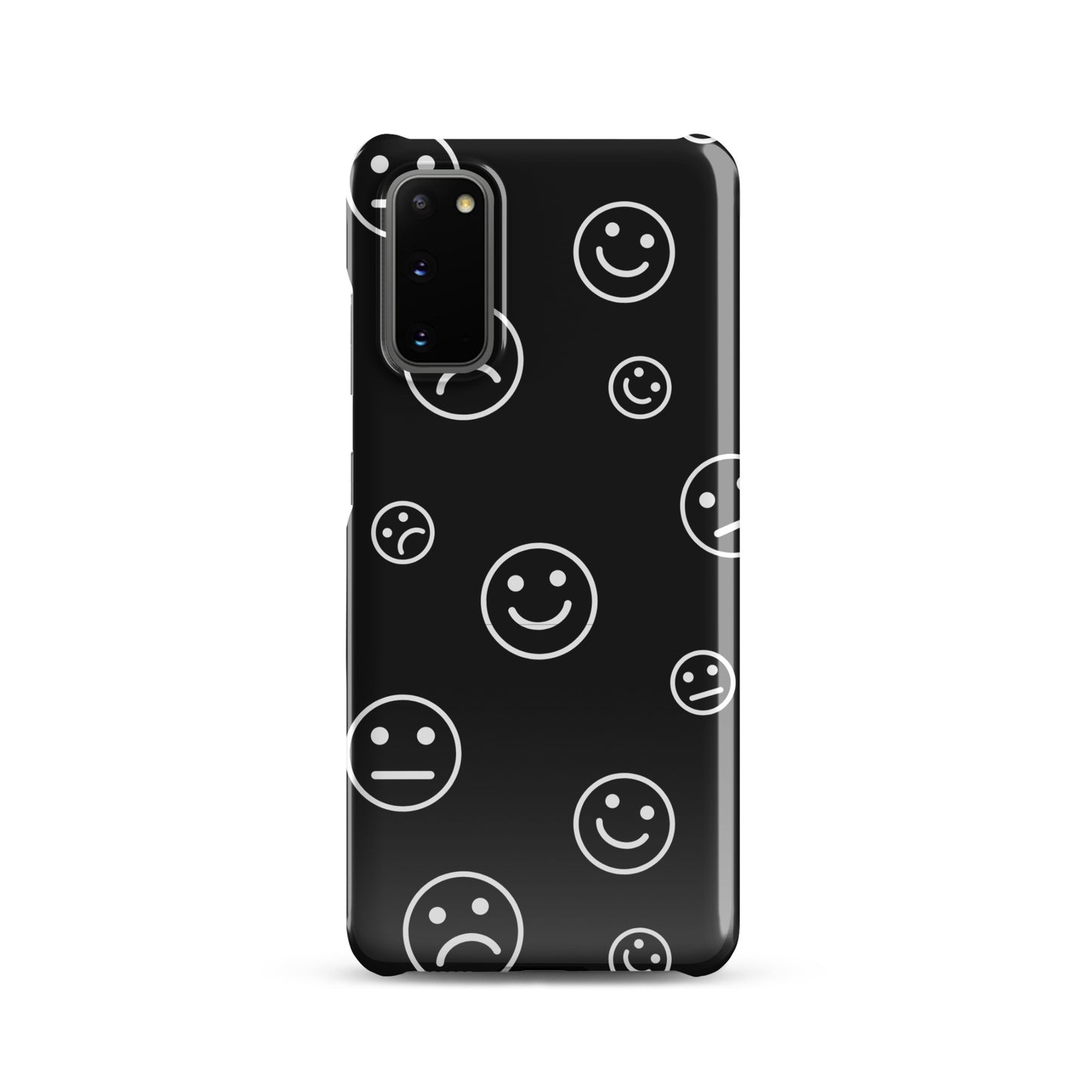 Black and White Faces - Snap Case