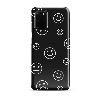 Black and White Faces - Snap Case