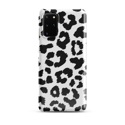 Black Leopard Print - Snap Case