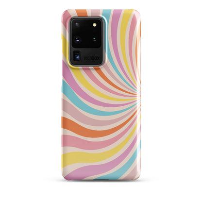 Rainbow Swirls - Snap Case