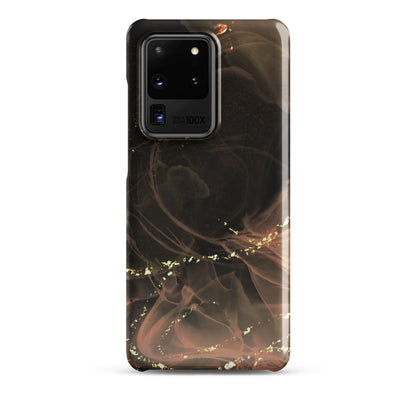 Gold Smoke Screen - Snap Case