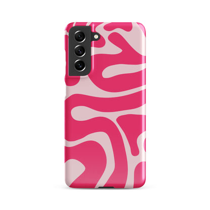 Pink Swirls - Snap Case