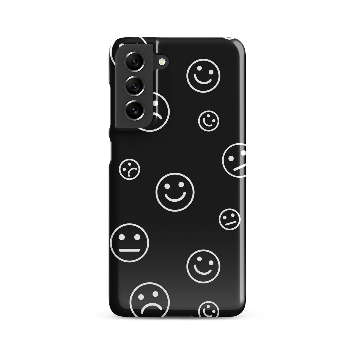 Black and White Faces - Snap Case