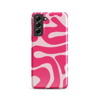 Pink Swirls - Snap Case