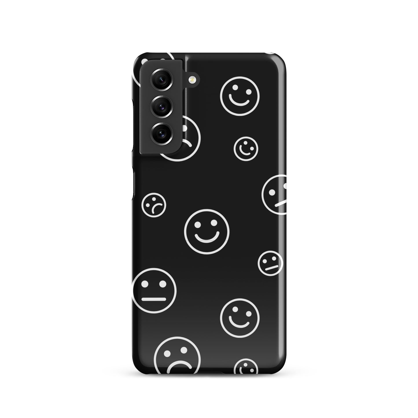 Black and White Faces - Snap Case