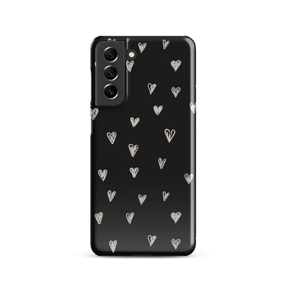 White Hearts - Snap Case