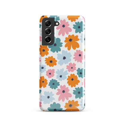 Multicoloured Flowers - Snap Case