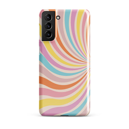 Rainbow Swirls - Snap Case