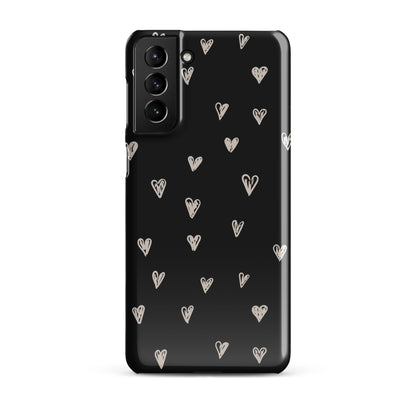 White Hearts - Snap Case