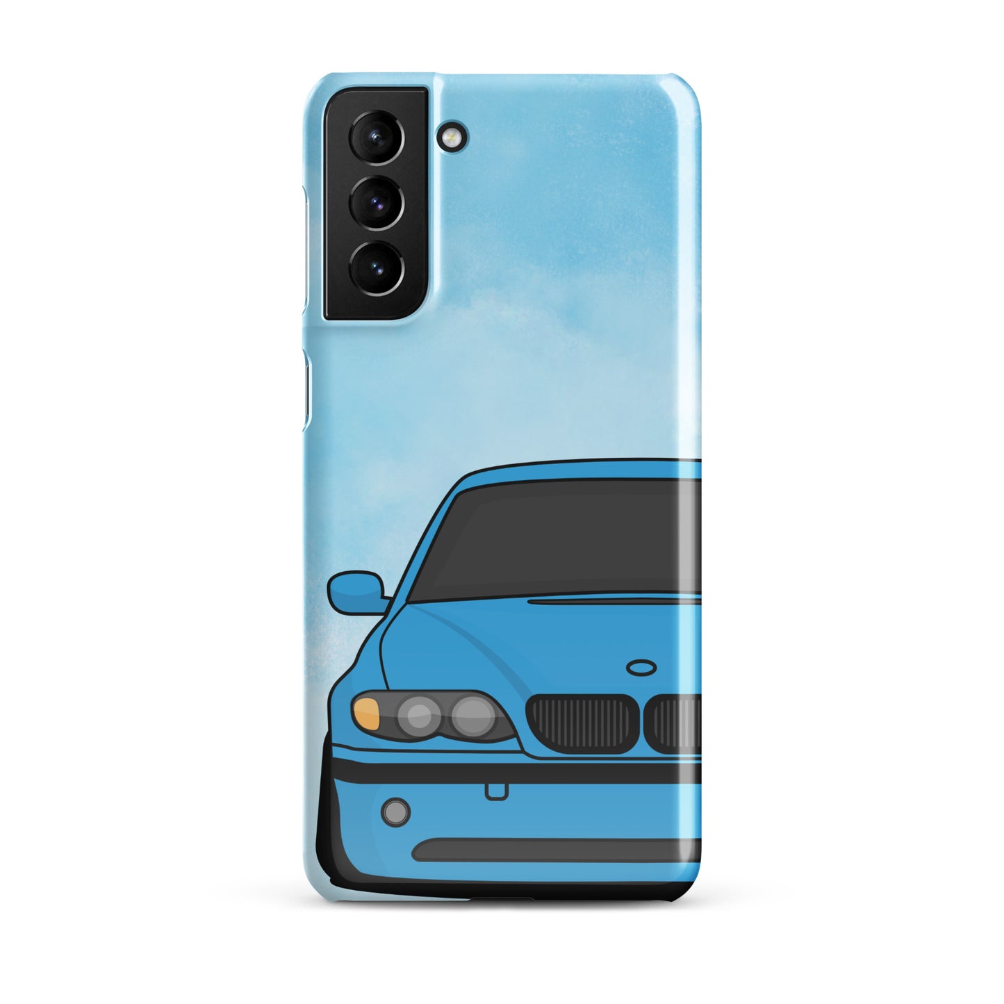 Blue Car - Snap Case