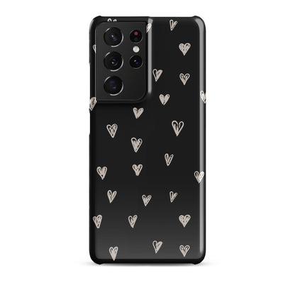 White Hearts - Snap Case