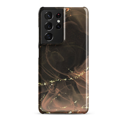 Gold Smoke Screen - Snap Case