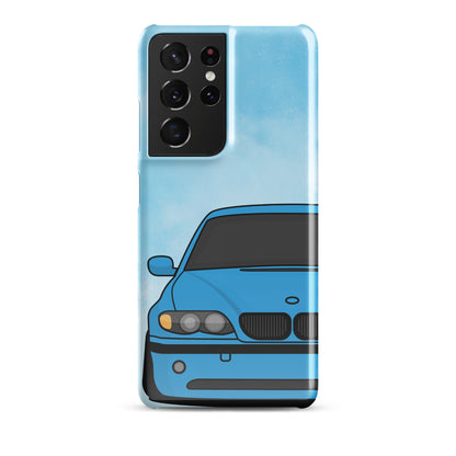 Blue Car - Snap Case