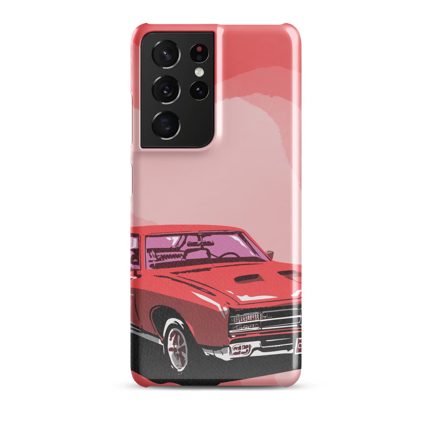 Pink Car - Snap Case