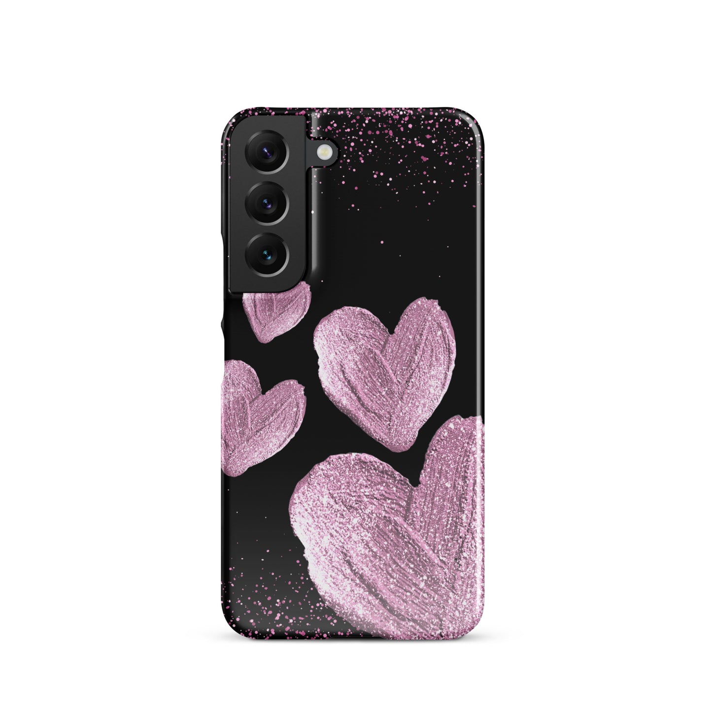 Pink Hearts - Snap Case