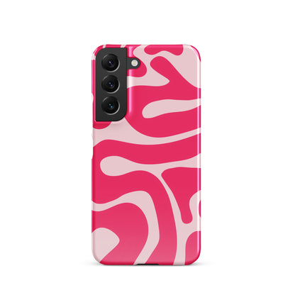 Pink Swirls - Snap Case