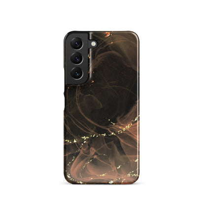 Gold Smoke Screen - Snap Case