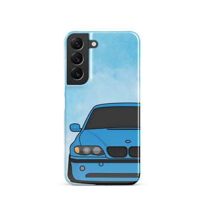 Blue Car - Snap Case