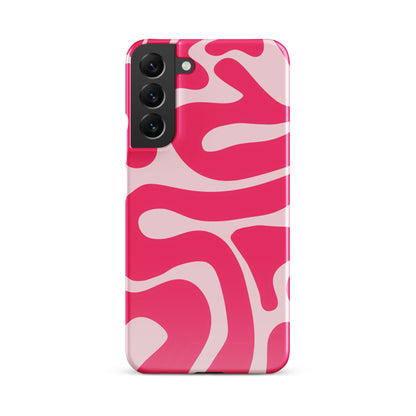 Pink Swirls - Snap Case