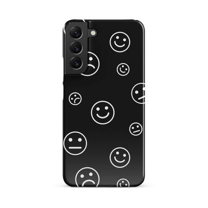 Black and White Faces - Snap Case