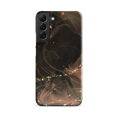 Gold Smoke Screen - Snap Case