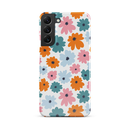 Multicoloured Flowers - Snap Case