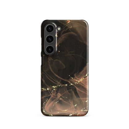 Gold Smoke Screen - Snap Case