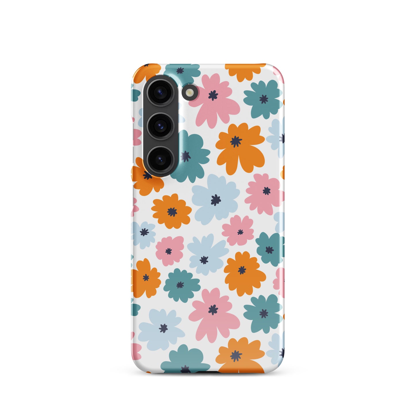 Multicoloured Flowers - Snap Case