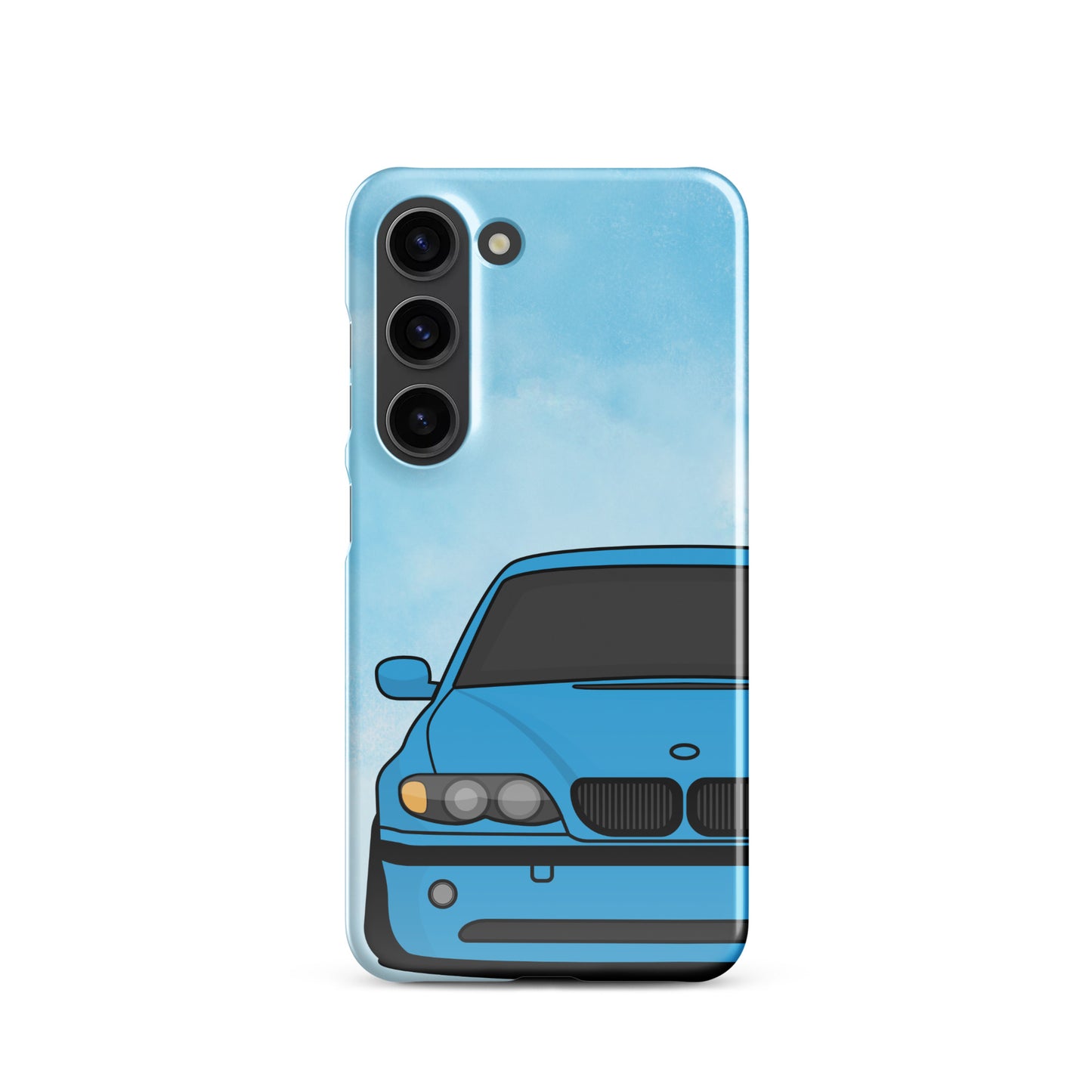 Blue Car - Snap Case