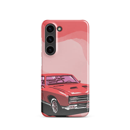 Pink Car - Snap Case