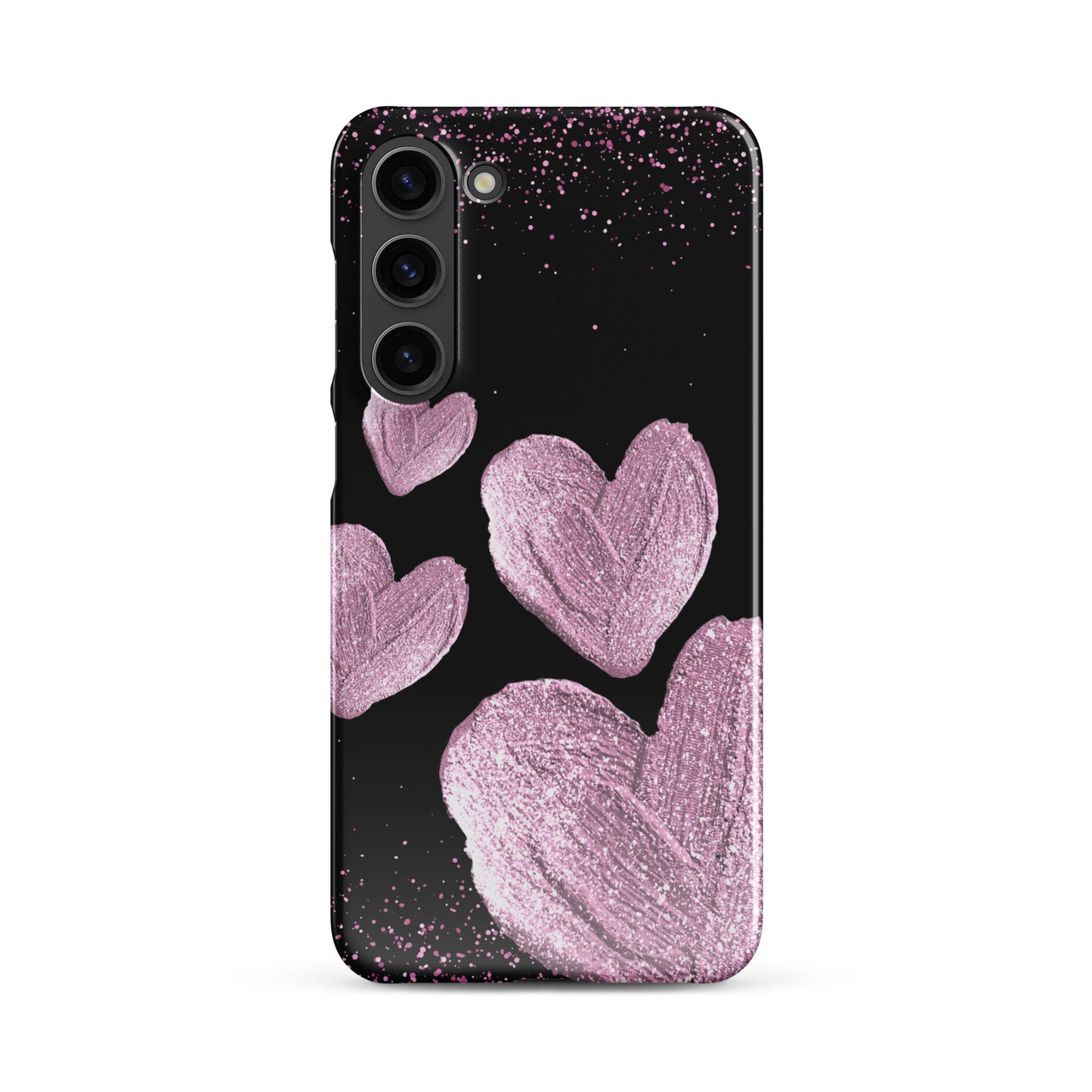 Pink Hearts - Snap Case