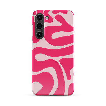 Pink Swirls - Snap Case