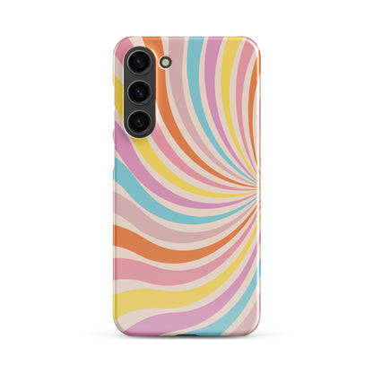 Rainbow Swirls - Snap Case