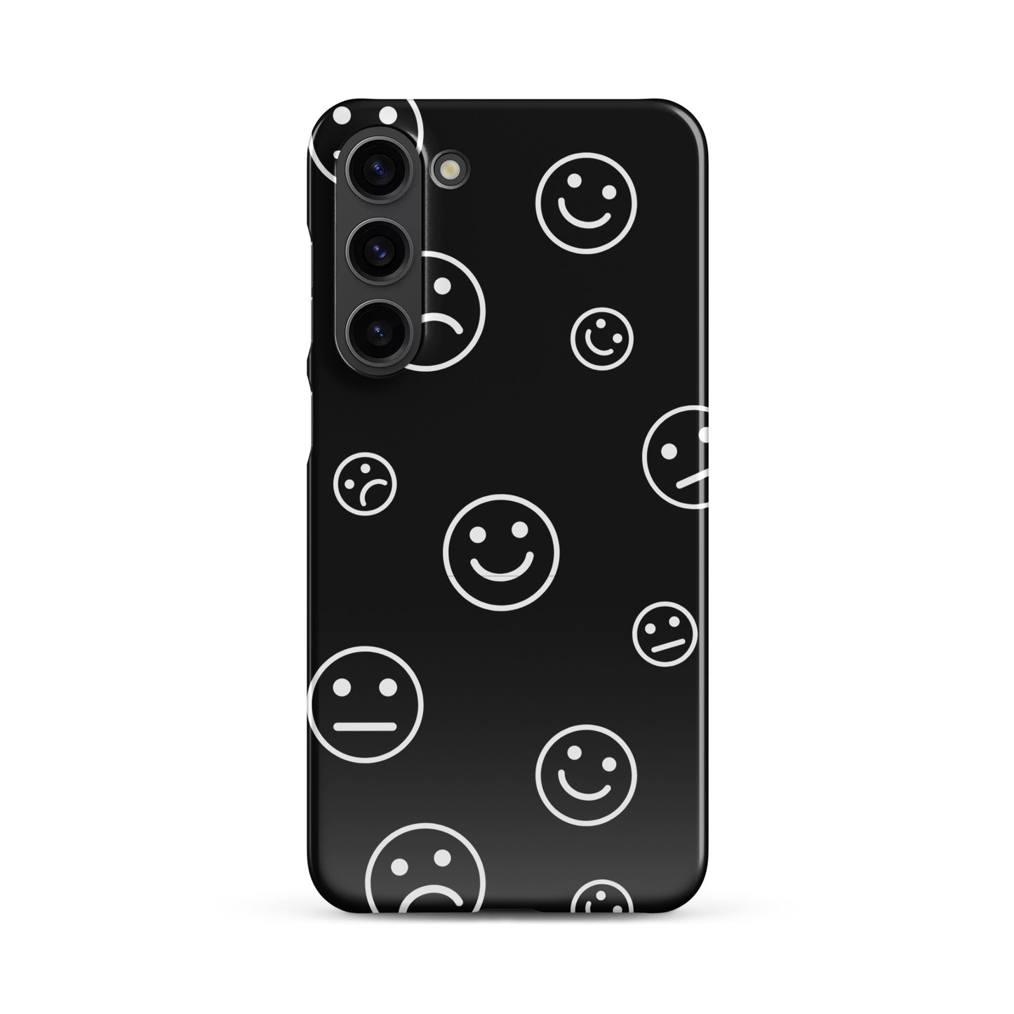 Black and White Faces - Snap Case