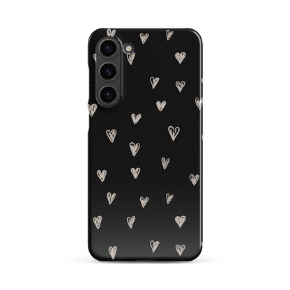 White Hearts - Snap Case