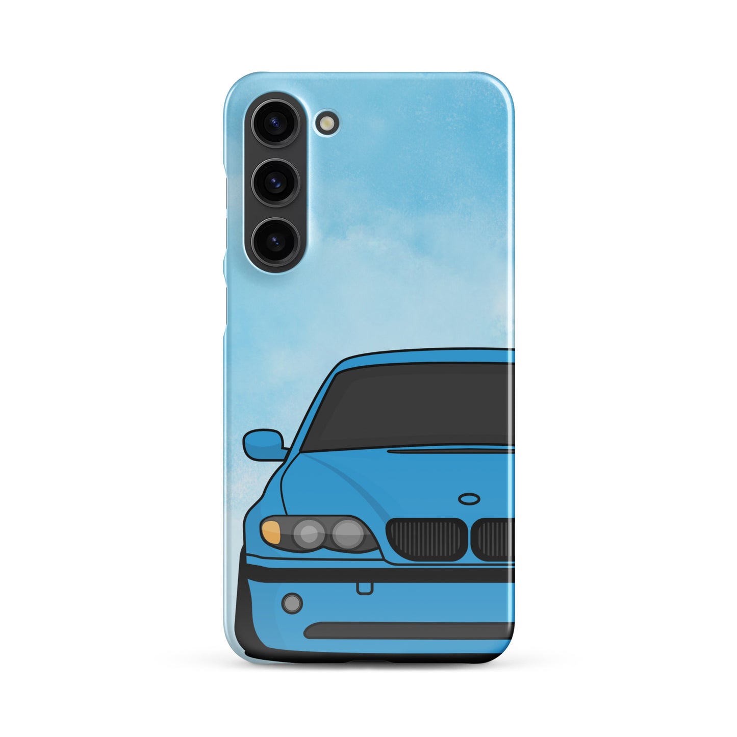 Blue Car - Snap Case