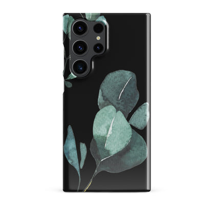 Simple Green Leaves - Snap Case