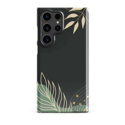 Floral Greenery - Snap Case