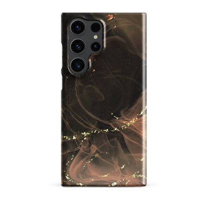 Gold Smoke Screen - Snap Case