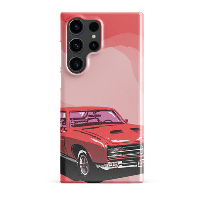 Pink Car - Snap Case