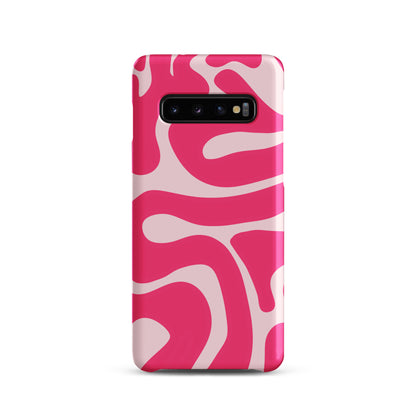 Pink Swirls - Snap Case