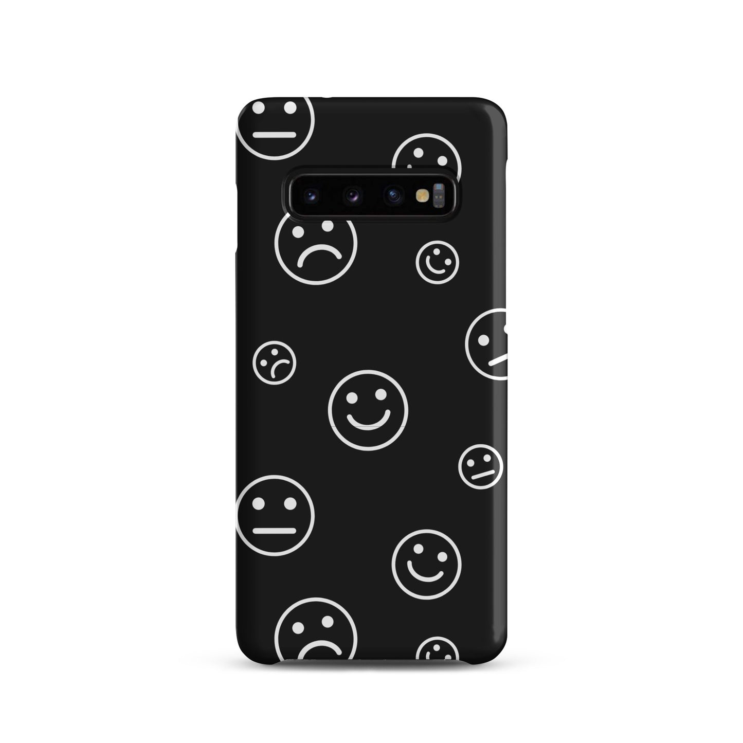 Black and White Faces - Snap Case