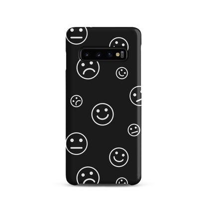 Black and White Faces - Snap Case