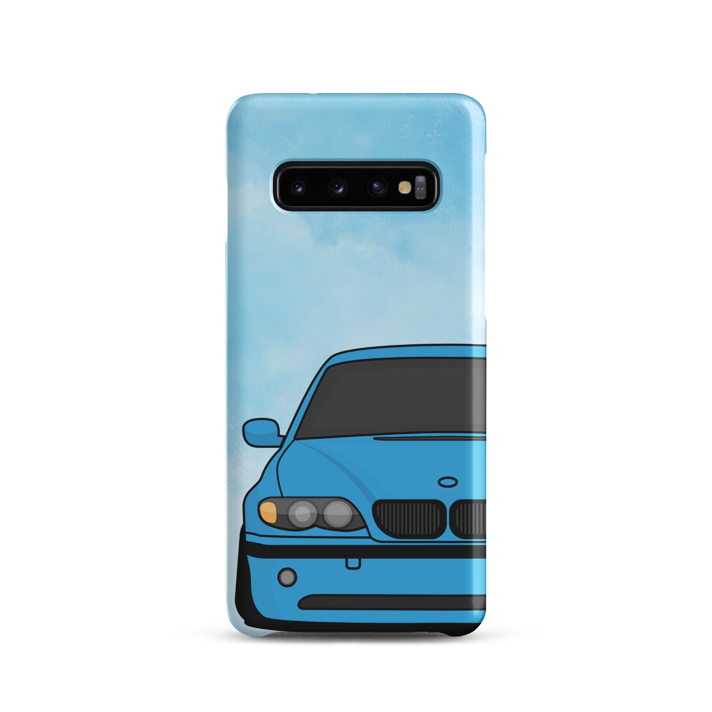 Blue Car - Snap Case