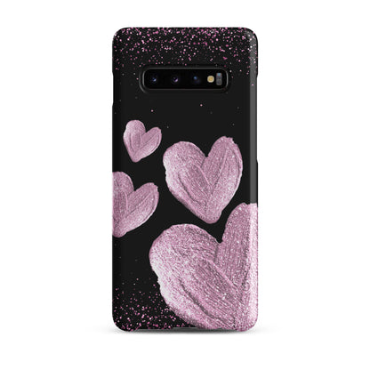 Pink Hearts - Snap Case