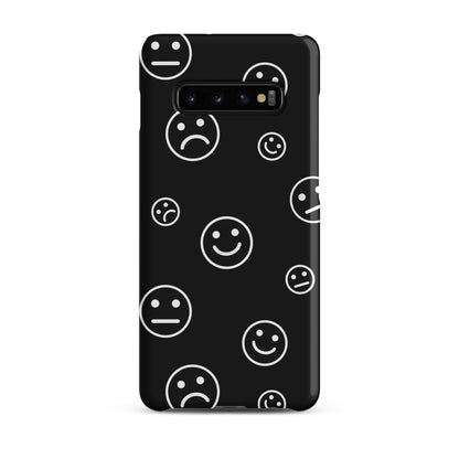 Black and White Faces - Snap Case